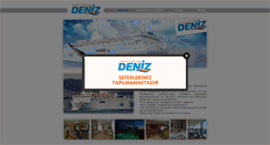 Desktop Screenshot of denizline.com.tr