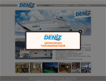 Tablet Screenshot of denizline.com.tr